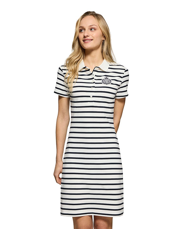 Polo Club Платье кремового/черного цвета
Polo Club Платье кремового/черного цвета