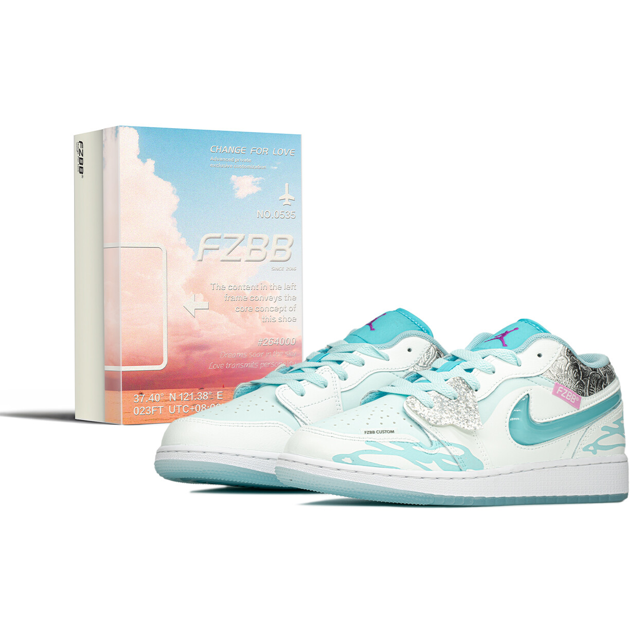 Кроссовки Air Jordan 1 Vintage Basketball Shoes Women's Low-top White/blue/silver, синий/белый
Кроссовки Air Jordan 1 Vintage Basketball Shoes Women's Low-top White/blue/silver, синий/белый