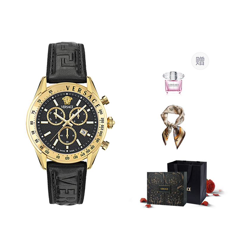VERSACE Часы Chrono Master 44mm, Black Gold
VERSACE Часы Chrono Master 44mm, Black Gold