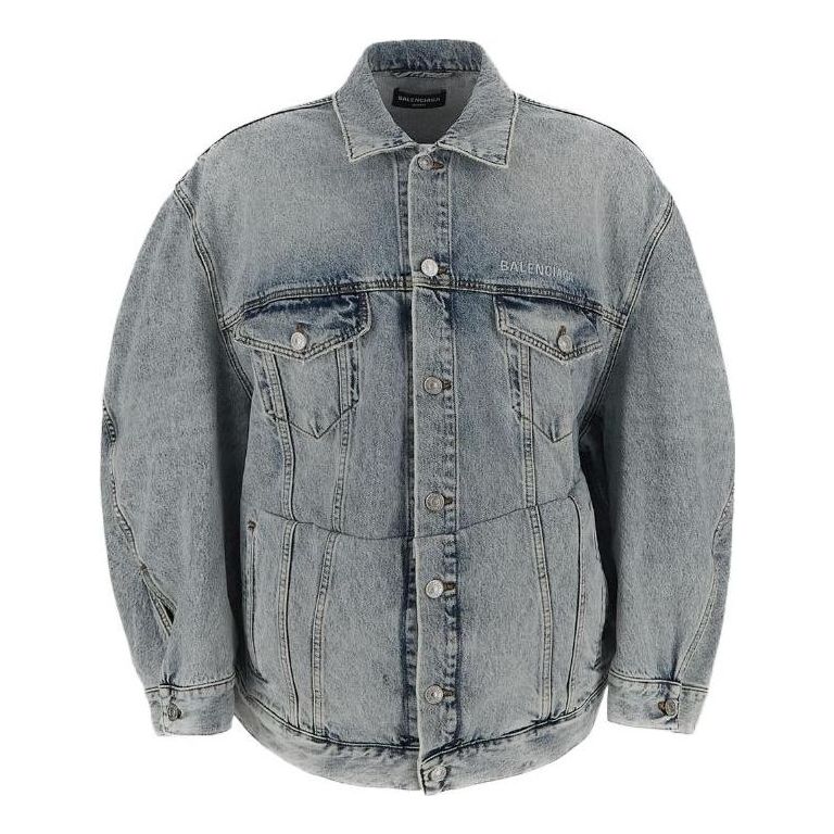 Куртка Balenciaga Twisted Sleeve Denim Jacket 'Blue Skies', синий
Куртка Balenciaga Twisted Sleeve Denim Jacket 'Blue Skies', синий