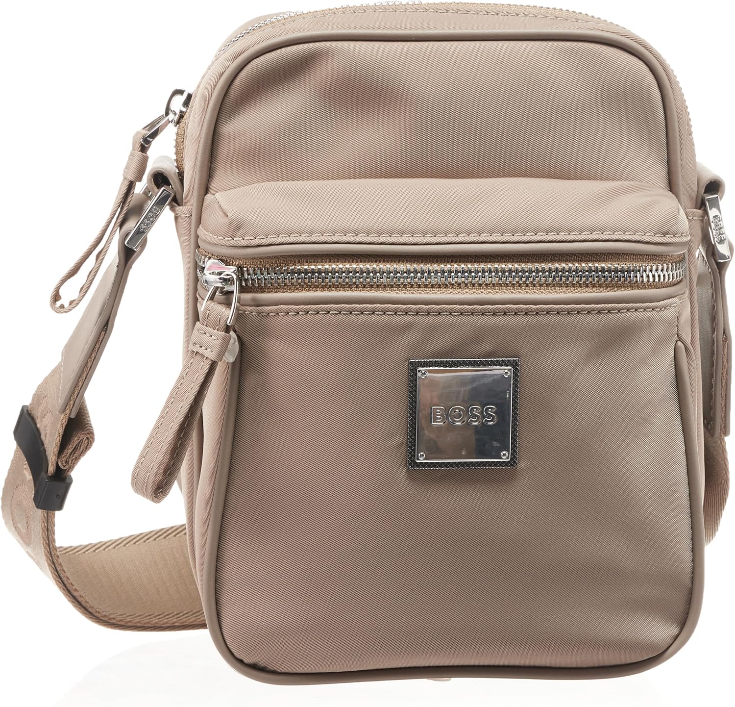 BOSS Mirror Logo Nylon Mix кроссбоди сумка-кошелек, Stone Beige
BOSS Mirror Logo Nylon Mix кроссбоди сумка-кошелек, Stone Beige