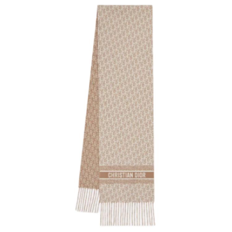 Кашемировый вязаный шарф Women's Beige/Hazelnut DIOR
Кашемировый вязаный шарф Women's Beige/Hazelnut DIOR
