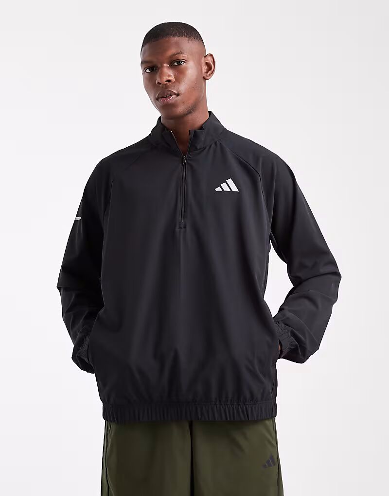 Толстовка Performance Training Essentials Holiday Pack, молния 1/4, черный Adidas Performance
Толстовка Performance Training Essentials Holiday Pack, молния 1/4, черный Adidas Performance