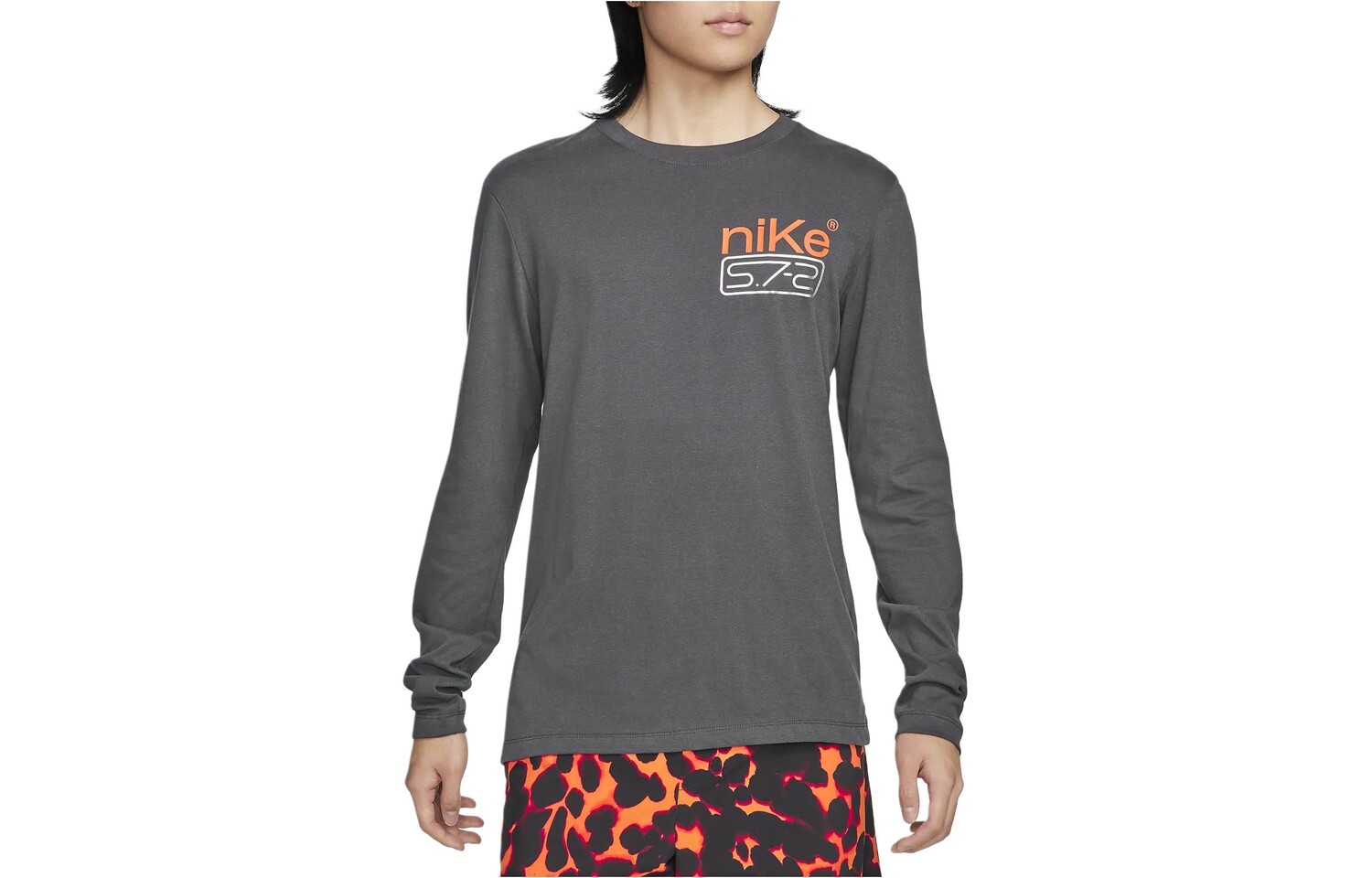 Одежда Футболка мужская Угольно-серый Nike, серый
Одежда Футболка мужская Угольно-серый Nike, серый