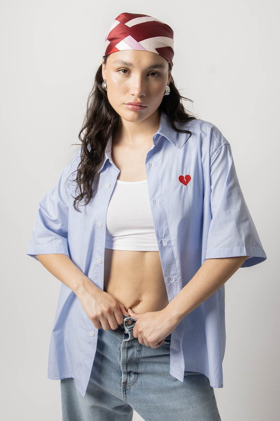 Блуза Kaotiko LOUI HEART UNISEX, Blue/White/Black
Блуза Kaotiko LOUI HEART UNISEX, Blue/White/Black