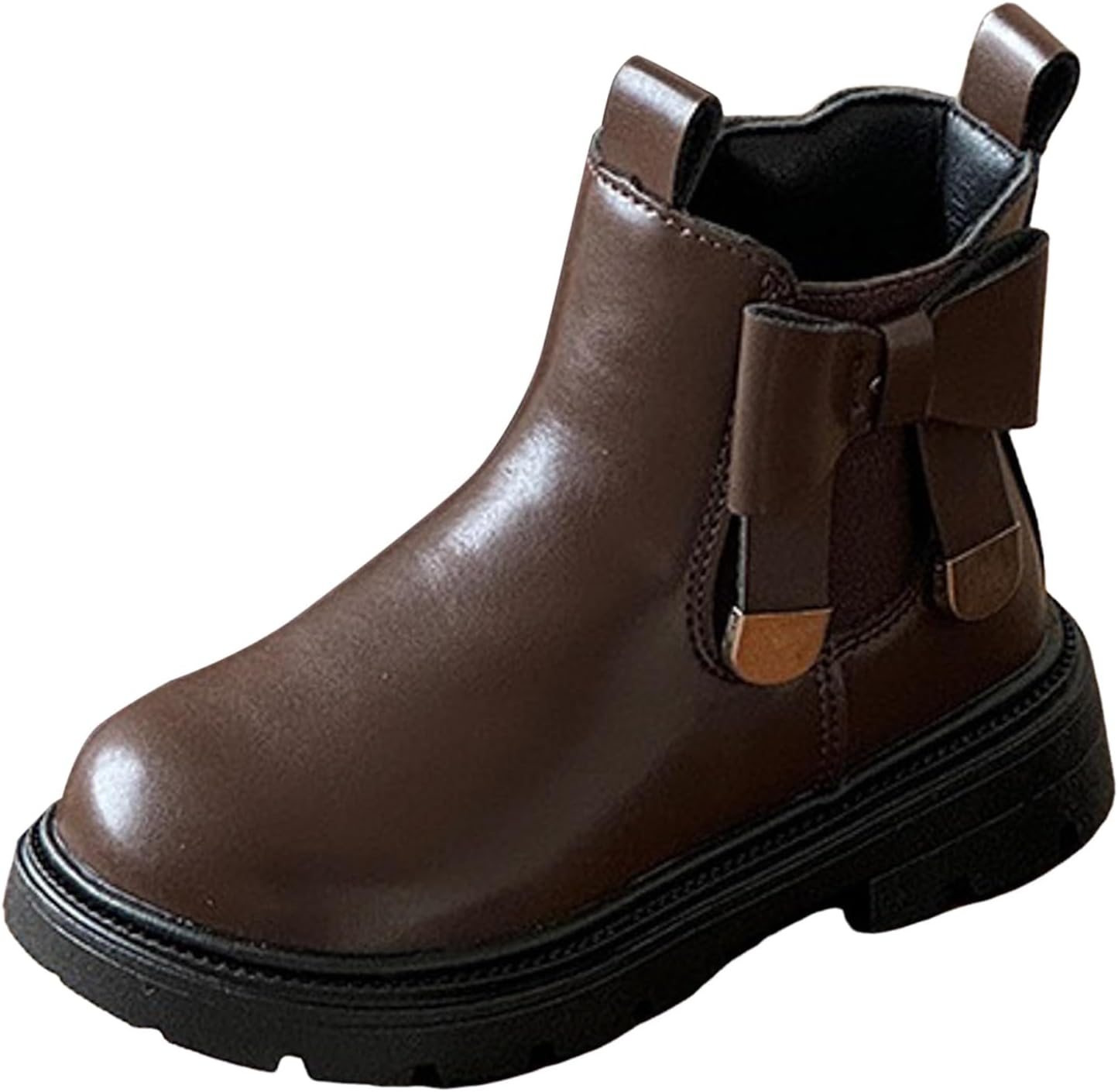 Девчачьи ботинки IWIHMIV на щиколотку, уличные, из искусственной кожи, для ходьбы, удобные, с нескользящей подошвой и боковой молнией, короткие ботильоны, Brown
Девчачьи ботинки IWIHMIV на щиколотку, уличные, из искусственной кожи, для ходьбы, удобные, с нескользящей подошвой и боковой молнией, короткие ботильоны, Brown