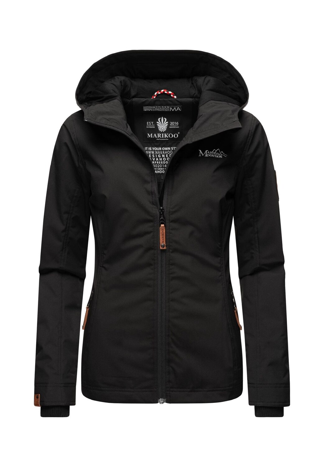 Переходная куртка ежевика MARIKOO, черный
Переходная куртка ежевика MARIKOO, черный