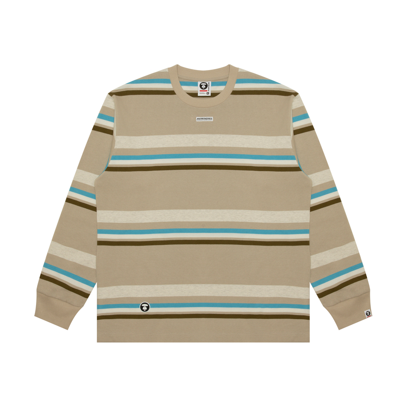 Футболка *A Bathing APE с длинными рукавами в горизонтальную полоску Aape, светло-бежевый
Футболка *A Bathing APE с длинными рукавами в горизонтальную полоску Aape, светло-бежевый