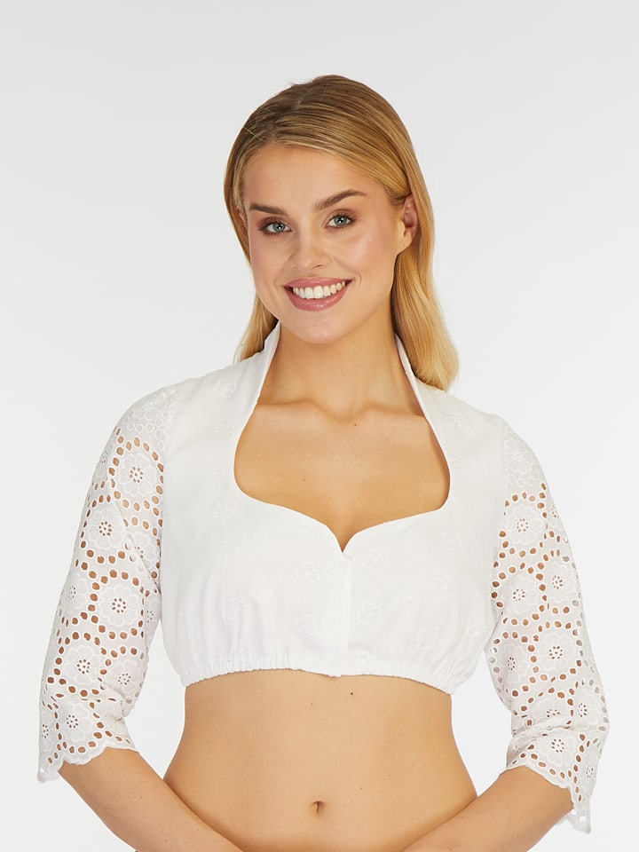 Блузка-дирндль "Магдалена" белого цвета Halali by Astrid Söll
Блузка-дирндль "Магдалена" белого цвета Halali by Astrid Söll