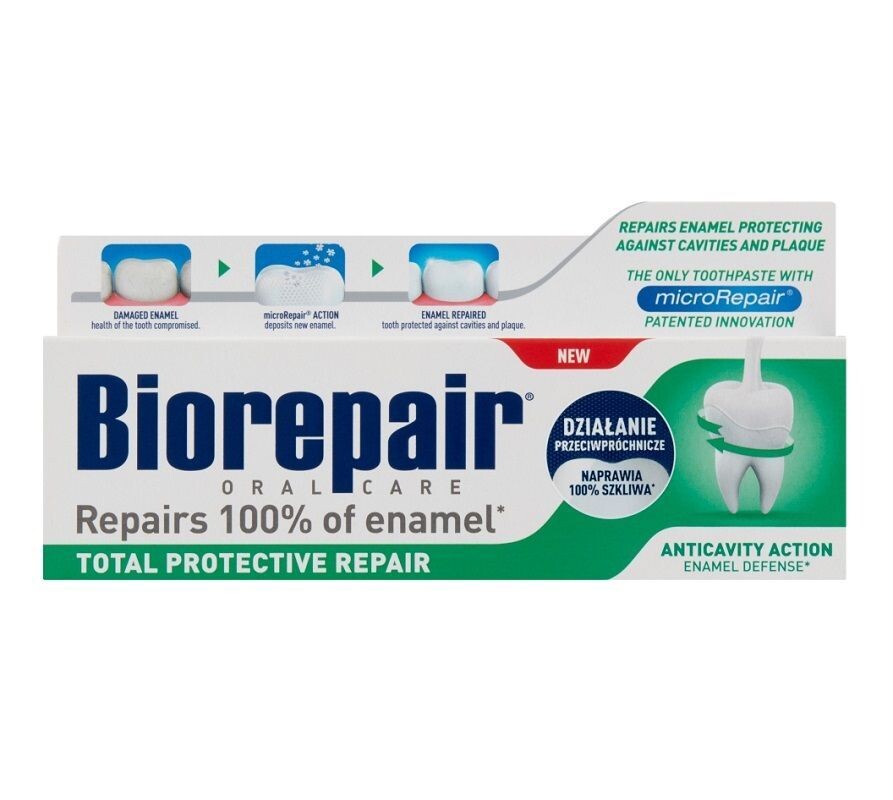 Biorepair Pełna Ochrona Зубная паста, 75 ml
Biorepair Pełna Ochrona Зубная паста, 75 ml