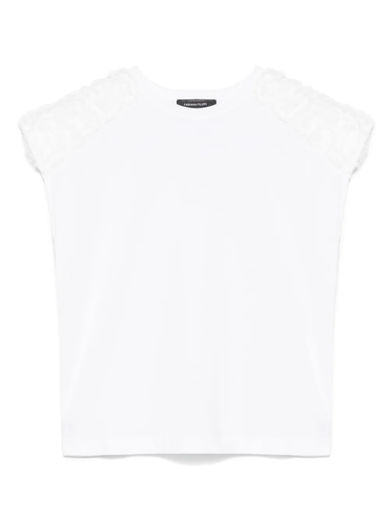 Футболка с оборками Fabiana Filippi, белый
Футболка с оборками Fabiana Filippi, белый