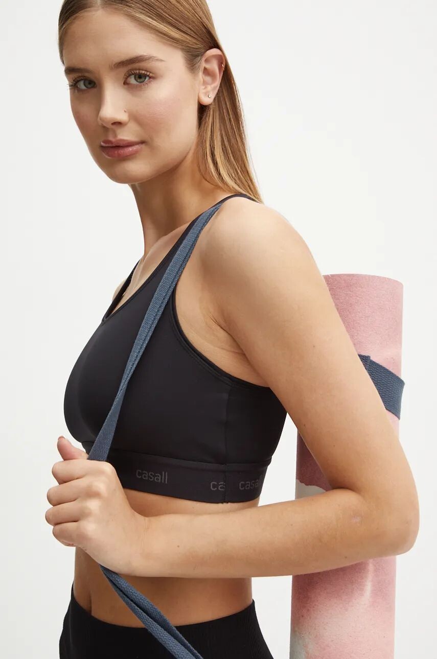 Бюстгальтер для йоги Casall с рисунком, черный
Бюстгальтер для йоги Casall с рисунком, черный