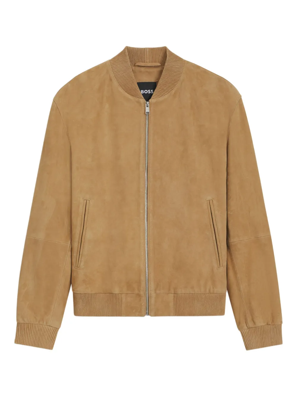Замшевый бомбер Boss, коричневый
Замшевый бомбер Boss, коричневый