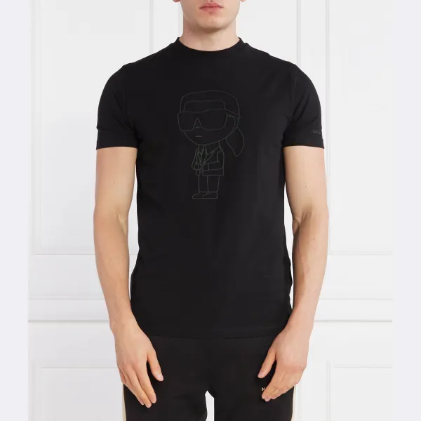 Футболка стандартного кроя Karl Lagerfeld, черный
Футболка стандартного кроя Karl Lagerfeld, черный