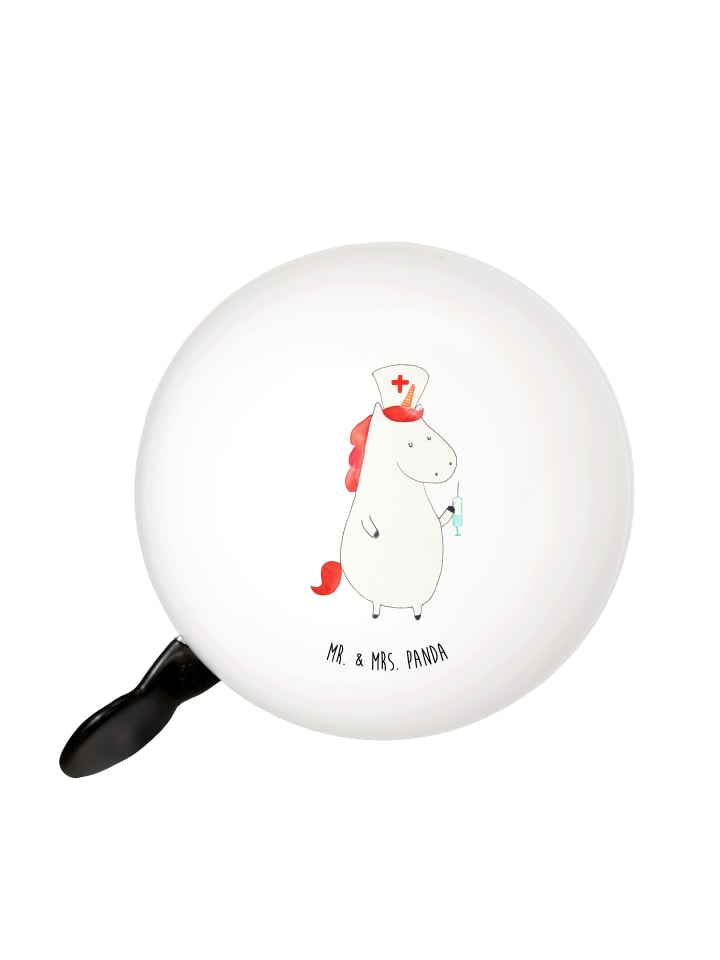 Mr. & Mrs. Panda Велосипедный звонок, дизайн с единорогом-медсестрой, о... в белом цвете
Mr. & Mrs. Panda Велосипедный звонок, дизайн с единорогом-медсестрой, о... в белом цвете