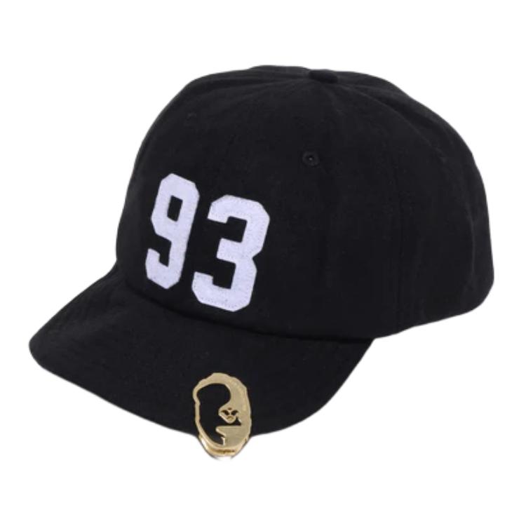 A BATHING APE Хлопковая бейсболка унисекс черная, Black
A BATHING APE Хлопковая бейсболка унисекс черная, Black