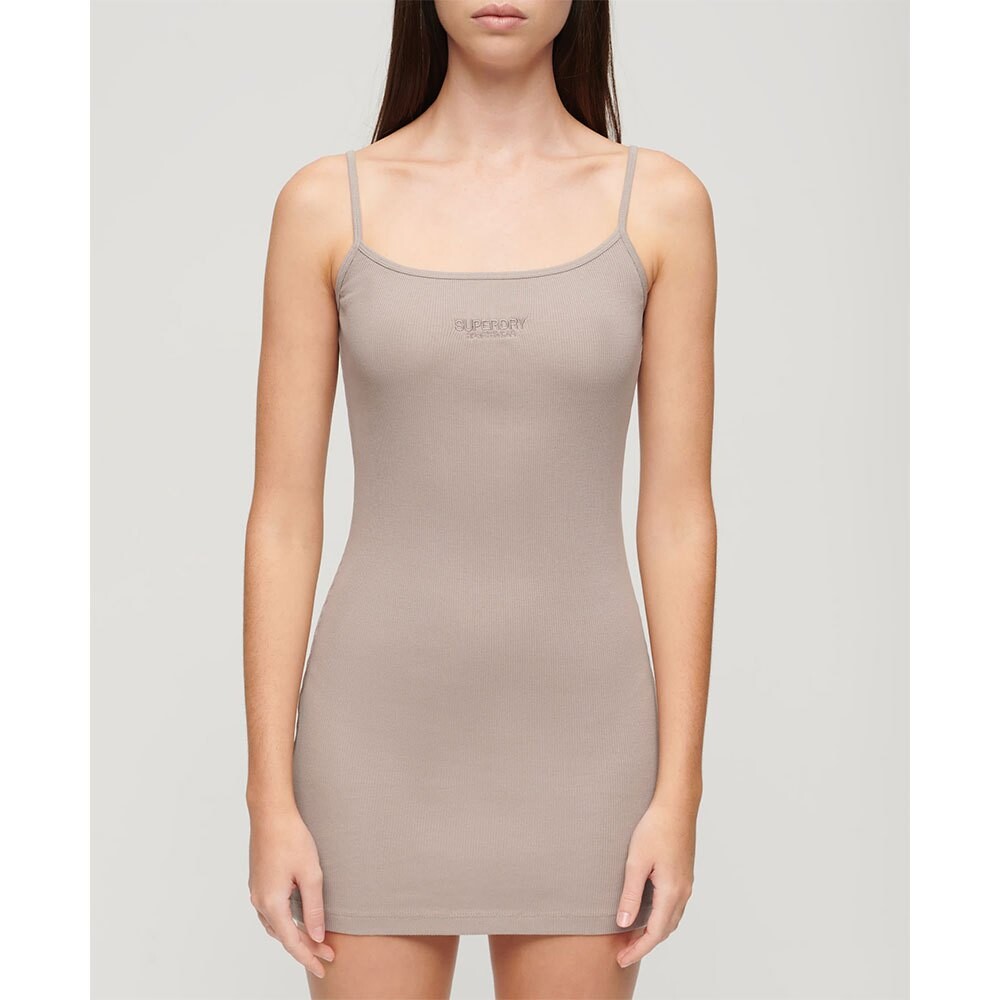 Платье Superdry Embroidered Rib Strappy Sleeveless Short, бежевый
Платье Superdry Embroidered Rib Strappy Sleeveless Short, бежевый