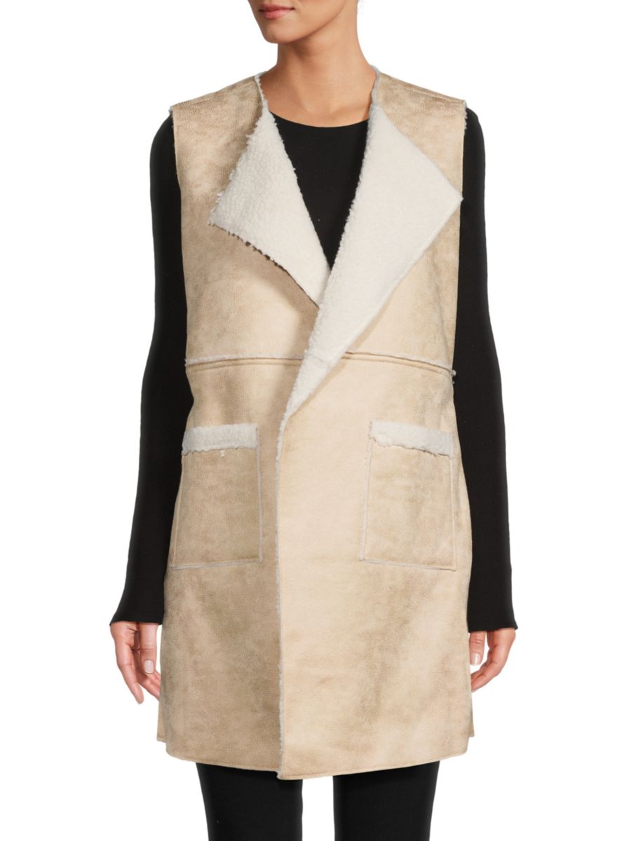 Удлиненный жилет из искусственной овчины Wdny, слоновая кость, Бежевый, Удлиненный жилет из искусственной овчины Wdny, слоновая кость 
Удлиненный жилет из искусственной овчины Wdny, слоновая кость, Бежевый, Удлиненный жилет из искусственной овчины Wdny, слоновая кость