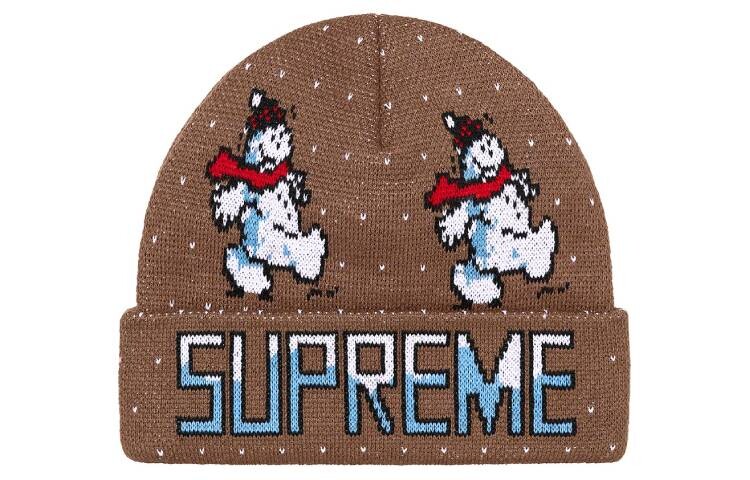 Шапка Supreme Snowman, коричневый
Шапка Supreme Snowman, коричневый