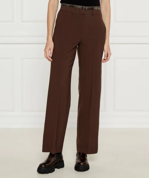 Кварцевые брюки Regular fit Marella Sport, коричневый
Кварцевые брюки Regular fit Marella Sport, коричневый