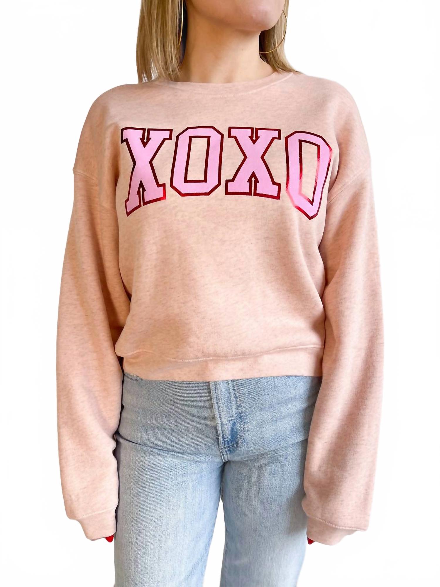 Haisley Boxy Xoxo Фольгированная толстовка в розовом цвете OAT COLLECTIVE
Haisley Boxy Xoxo Фольгированная толстовка в розовом цвете OAT COLLECTIVE