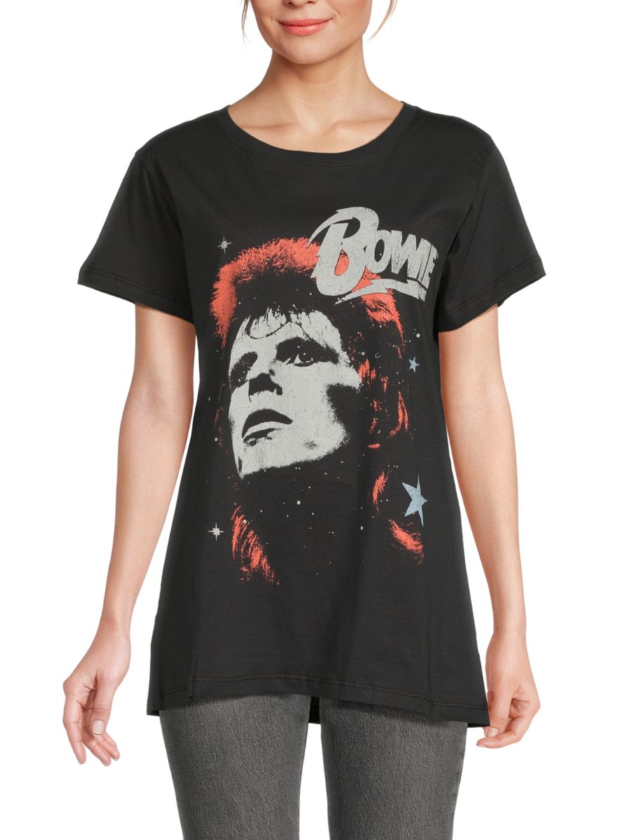 Футболка с короткими рукавами и принтом Боуи Prince Peter Collection, угольный
Футболка с короткими рукавами и принтом Боуи Prince Peter Collection, угольный