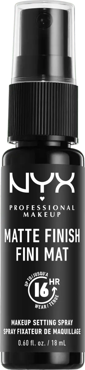 Fixierspray Setting Matte 18 мл. NYX PROFESSIONAL MAKEUP
Fixierspray Setting Matte 18 мл. NYX PROFESSIONAL MAKEUP