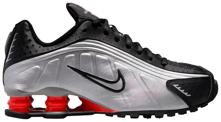 Кроссовки Nike Shox R4 GS 'OG' 2025, серебряный
Кроссовки Nike Shox R4 GS 'OG' 2025, серебряный
