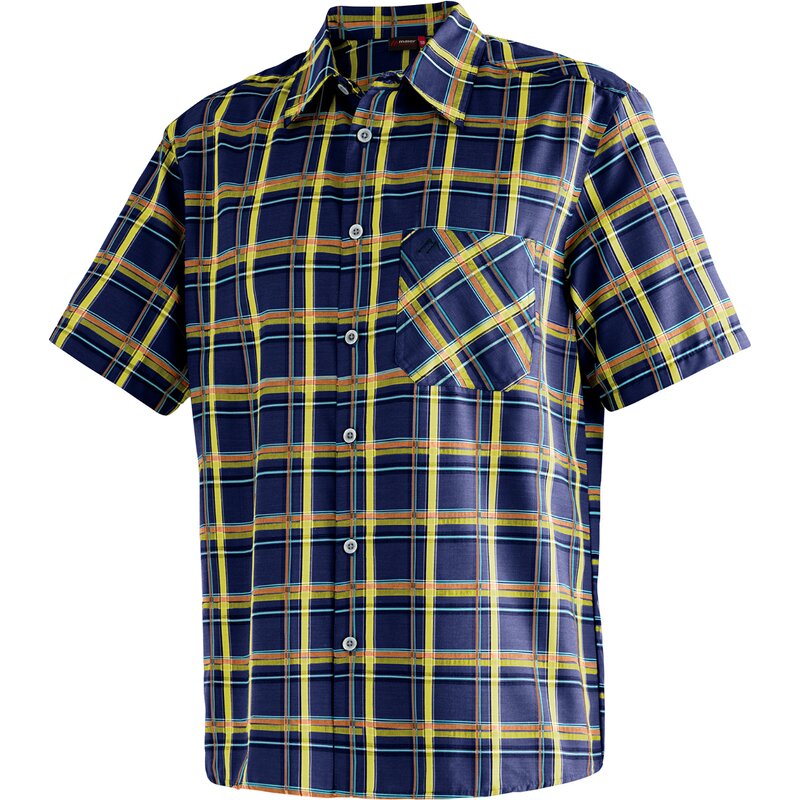 Рубашка Мауро 1/2 рукава Maier Sports, синий
Рубашка Мауро 1/2 рукава Maier Sports, синий