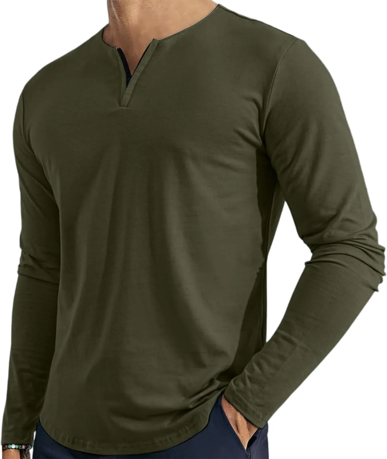 Ymosrh Мужская классическая футболка-поло с длинным рукавом
Ymosrh Мужская классическая футболка-поло с длинным рукавом