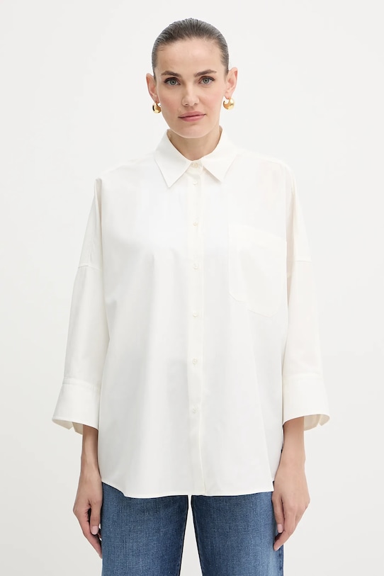 Хлопковая рубашка ZAVORRA Weekend Max Mara, бежевый
Хлопковая рубашка ZAVORRA Weekend Max Mara, бежевый