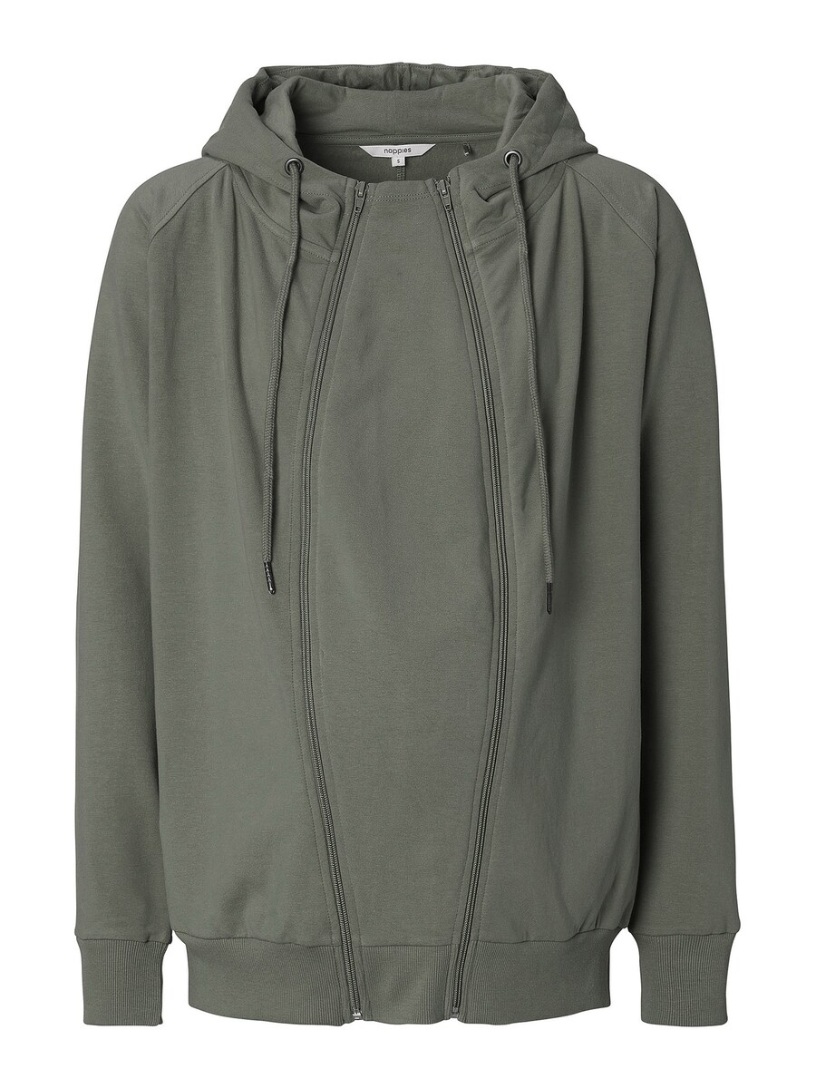 Толстовка с капюшоном на молнии Noppies Romee, темно-зеленый 
Толстовка с капюшоном на молнии Noppies Romee, темно-зеленый
