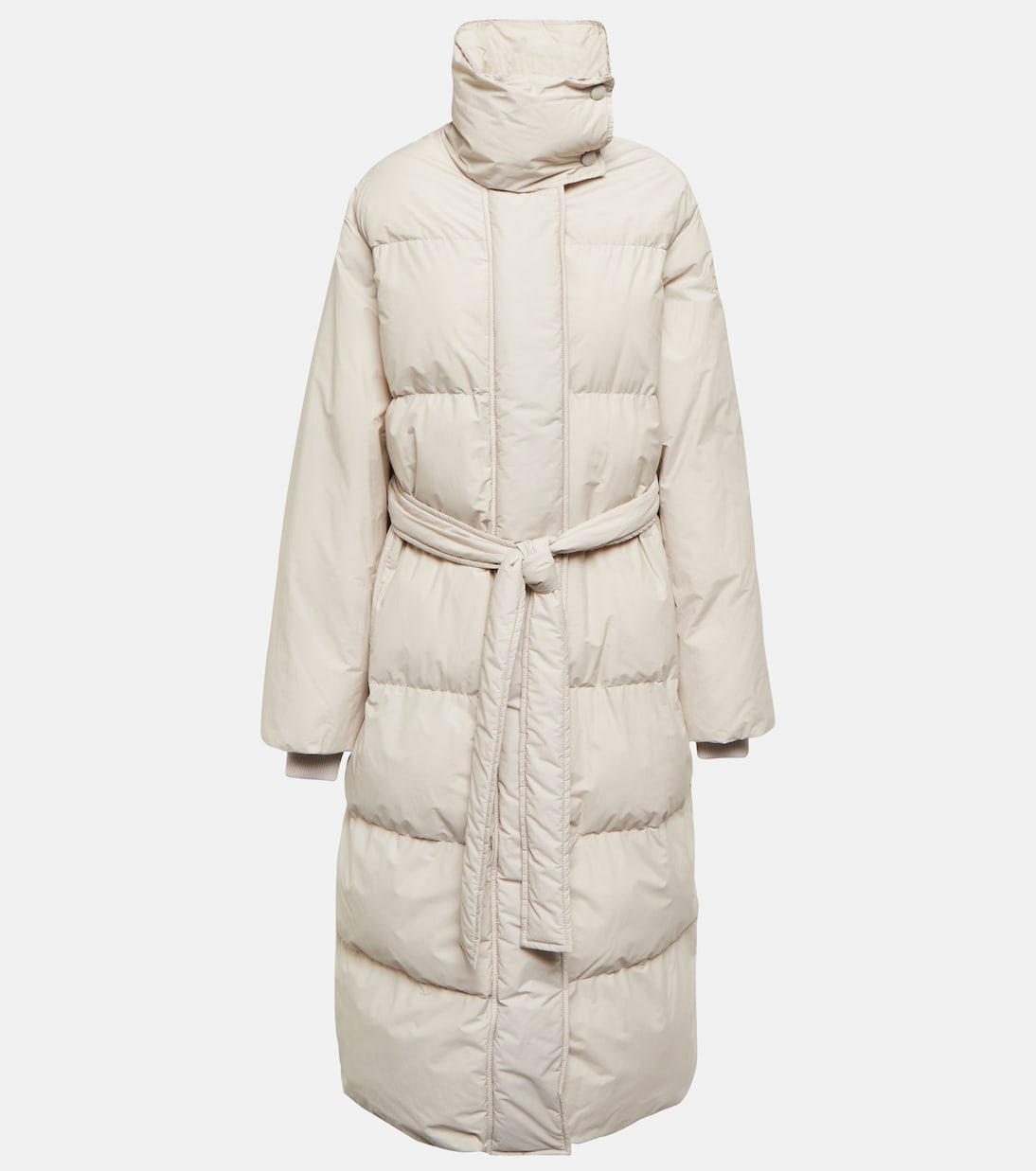 Пуховик с поясом Stella McCartney, Pearl Grey 
Пуховик с поясом Stella McCartney, Pearl Grey