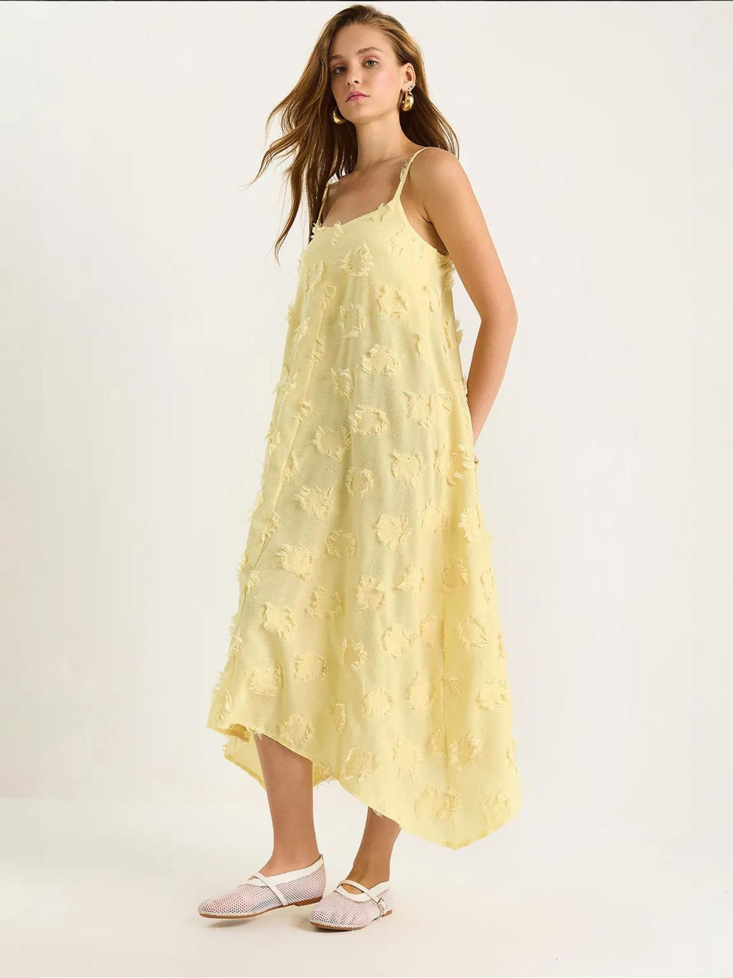 Bianco Lucci Летнее платье лимонного цвета
Bianco Lucci Летнее платье лимонного цвета