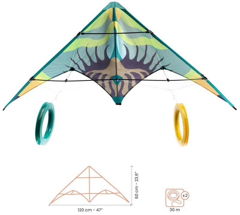 Спортивный змей, морская абстракция, детский Djeco
Спортивный змей, морская абстракция, детский Djeco