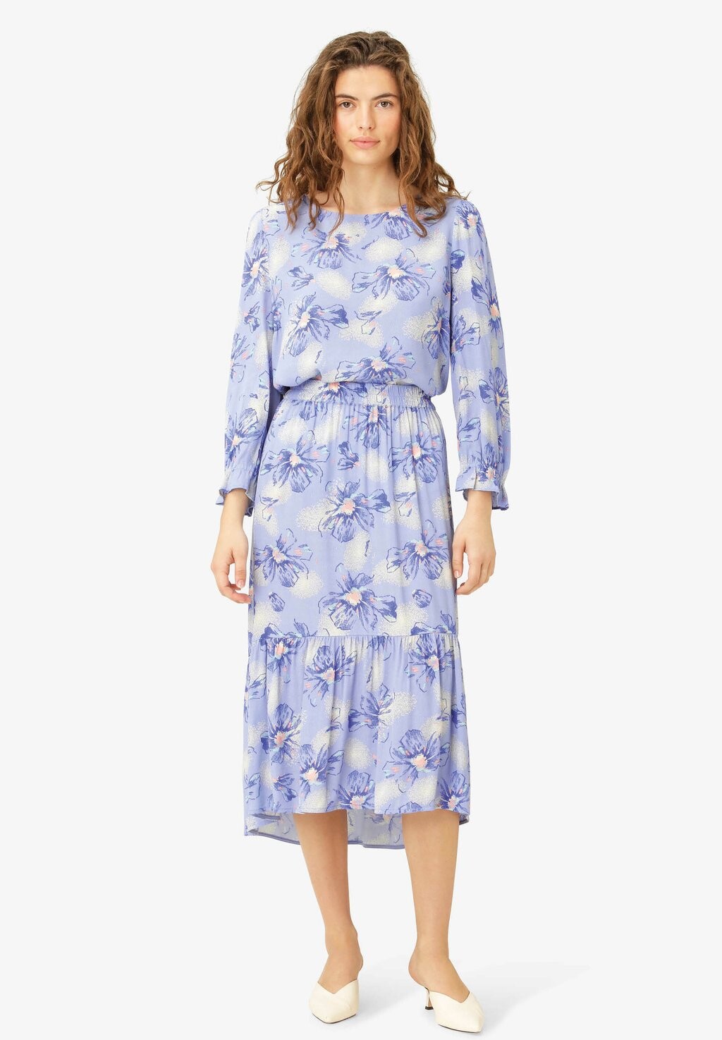 Юбка А-силуэта LIVANN Noa Noa, синий 
Юбка А-силуэта LIVANN Noa Noa, синий