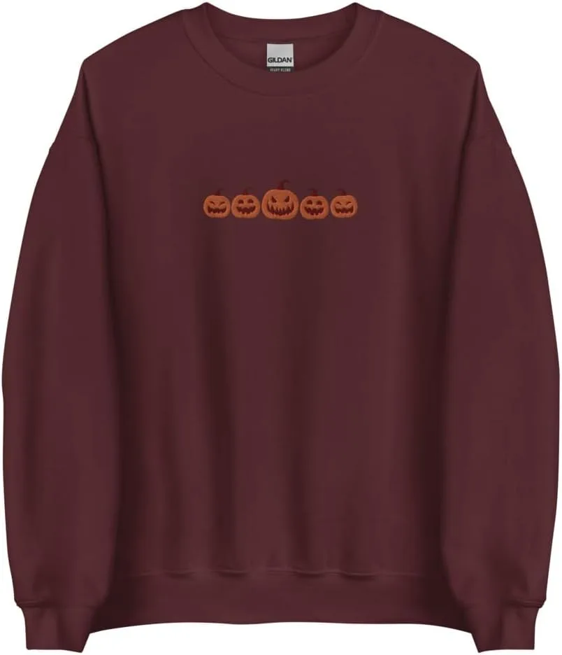 VARAM Свитшот Unisex с вышивкой в виде тыкв
VARAM Свитшот Unisex с вышивкой в виде тыкв