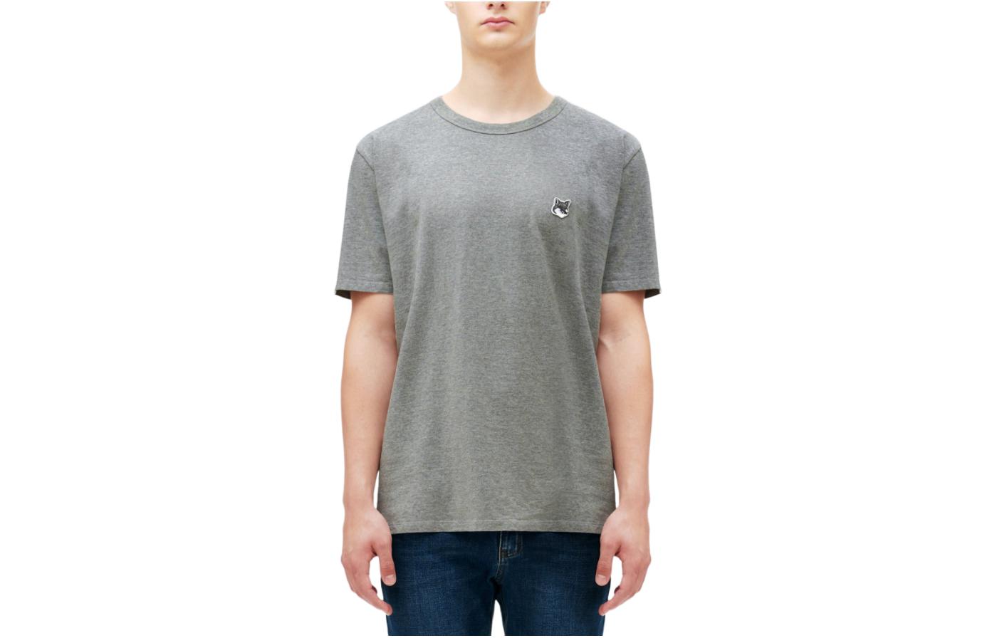 Футболка мужская серая Maison Kitsune, серый
Футболка мужская серая Maison Kitsune, серый