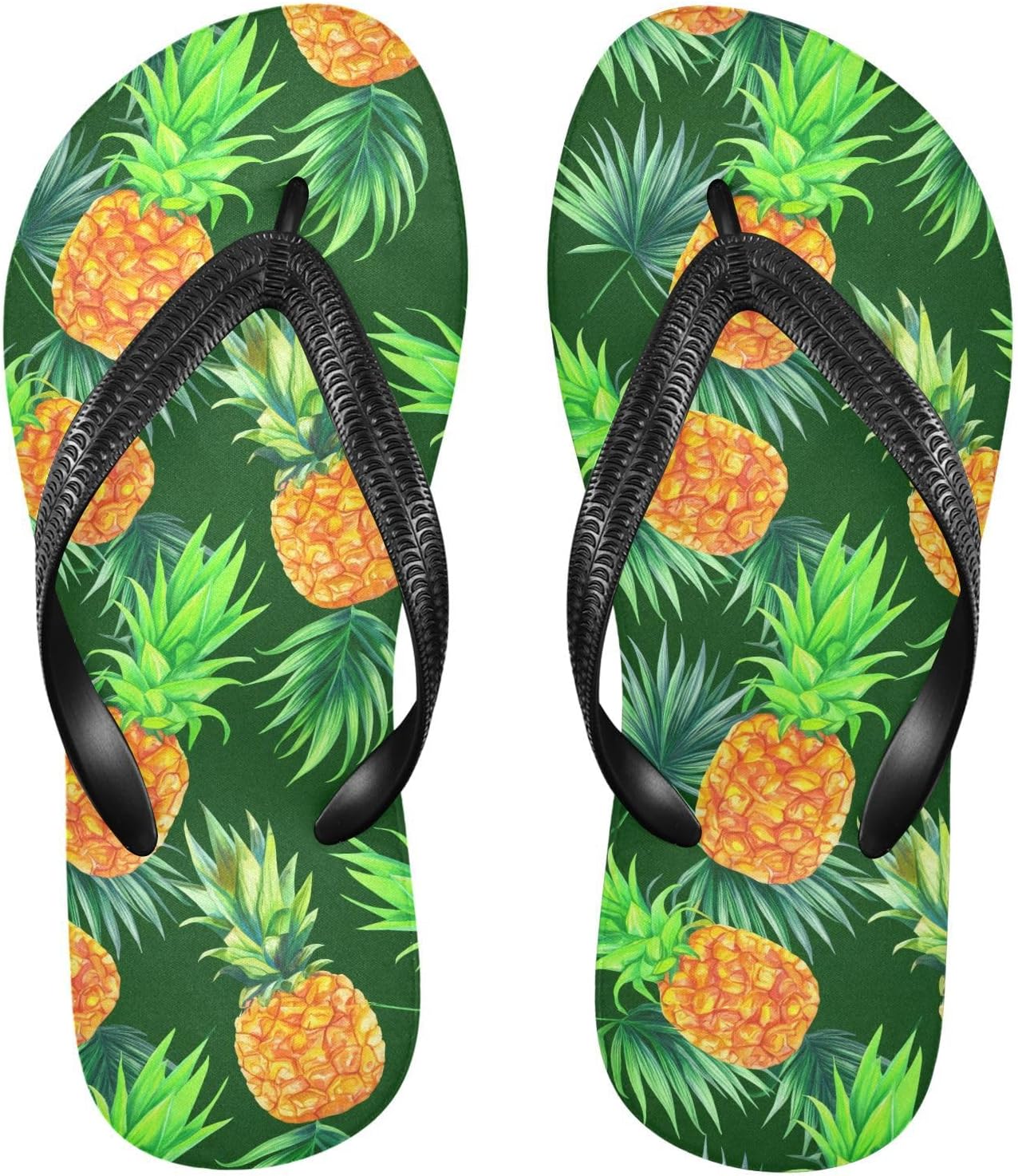 Мужские пляжные шлепанцы с ананасом и зеленой пальмой, резиновые нескользящие летние тапочки для душа и прогулок Sinestour
Мужские пляжные шлепанцы с ананасом и зеленой пальмой, резиновые нескользящие летние тапочки для душа и прогулок Sinestour