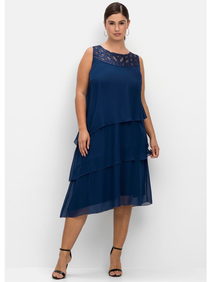 Платье sheego, синий
Платье sheego, синий