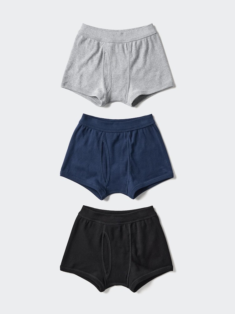 Трусы-Боксеры для мальчиков 3 пары Uniqlo, цвет 03 серый
Трусы-Боксеры для мальчиков 3 пары Uniqlo, цвет 03 серый