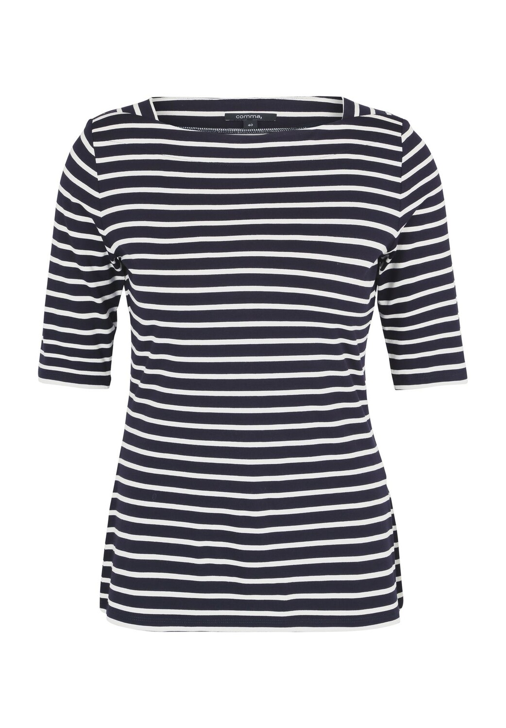 Футболка, рукава до половины, квадратный вырез, женская comma,, синий
Футболка, рукава до половины, квадратный вырез, женская comma,, синий