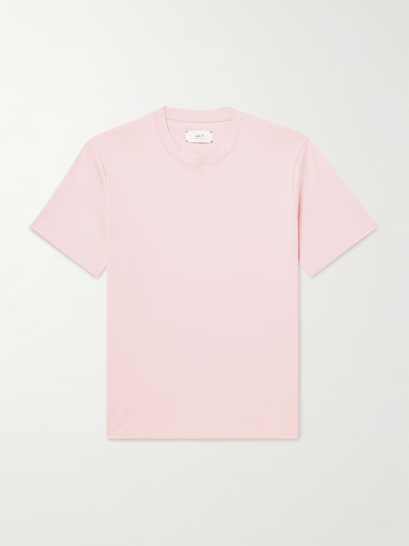 Футболка из органического и переработанного хлопкового джерси MR P., розовый
Футболка из органического и переработанного хлопкового джерси MR P., розовый