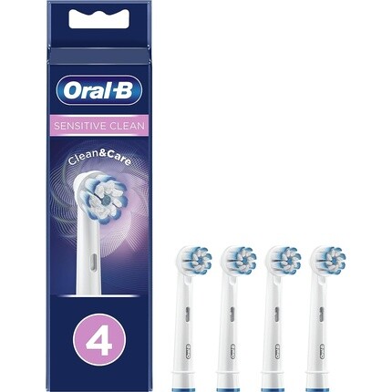Сменные насадки для зубных щеток Oral-B Sensitive Clean, 4 шт.
Сменные насадки для зубных щеток Oral-B Sensitive Clean, 4 шт.