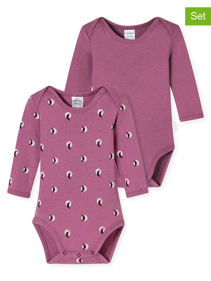 Schiesser Комплект из 2 боди розового цвета
Schiesser Комплект из 2 боди розового цвета