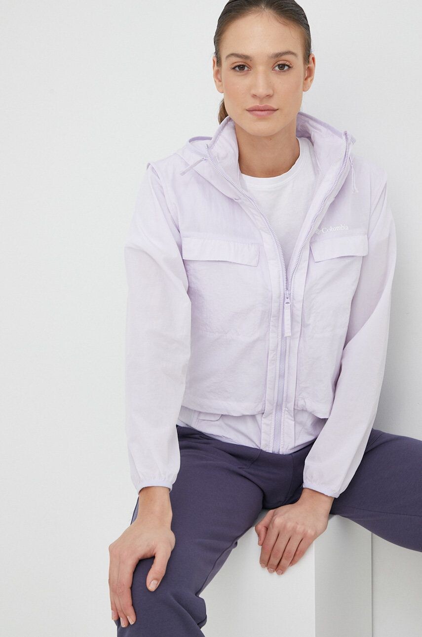 Куртка Columbia, фиолетовый 
Куртка Columbia, фиолетовый