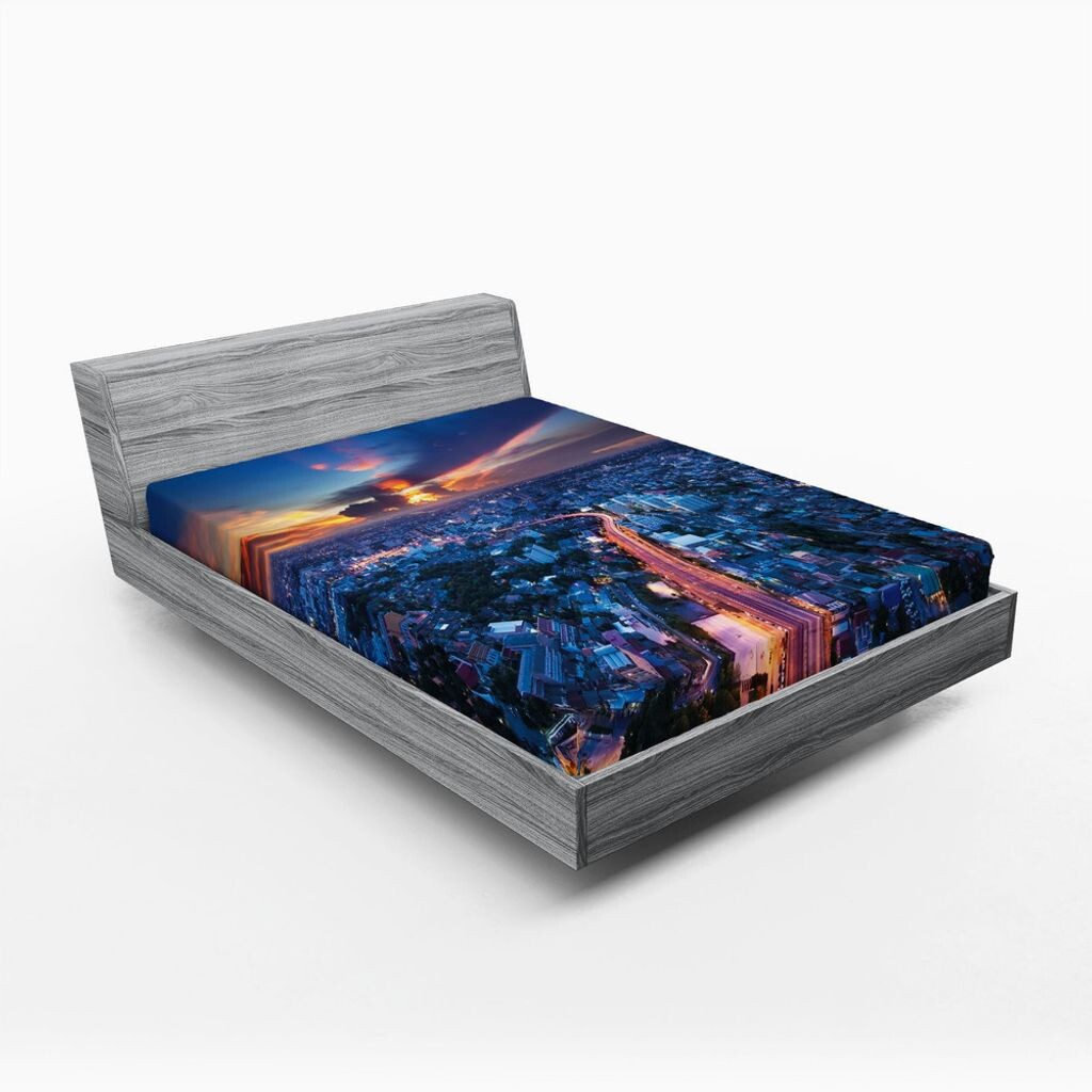 ABAKUHAUS Urban Fitted Sheet, Бангкок, горизонт вечером на закате, Таиланд, городской пейзаж, фотография архитектуры мегаполиса, 90 x 200 см, кораллово-красный синий
ABAKUHAUS Urban Fitted Sheet, Бангкок, горизонт вечером на закате, Таиланд, городской пейзаж, фотография архитектуры мегаполиса, 90 x 200 см, кораллово-красный синий