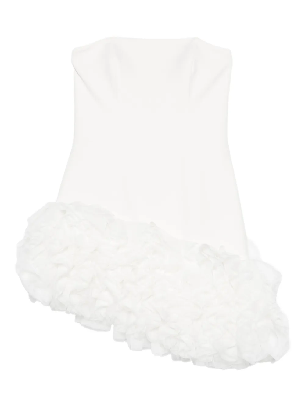 Платье без бретелек с оборками Alessandro Legora, белый
Платье без бретелек с оборками Alessandro Legora, белый