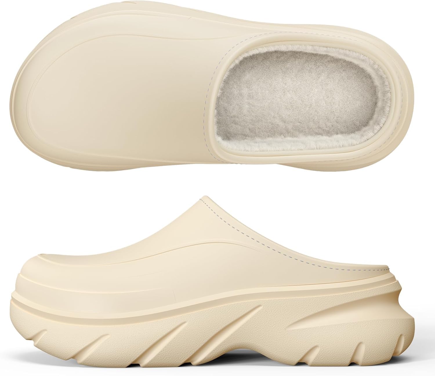 Унисекс зимние водонепроницаемые тапочки YASSIA для улицы, с пушистой подкладкой, нескользящие, с резиновой подошвой, для дома и улицы, комфортные в холодную погоду, белый
Унисекс зимние водонепроницаемые тапочки YASSIA для улицы, с пушистой подкладкой, нескользящие, с резиновой подошвой, для дома и улицы, комфортные в холодную погоду, белый