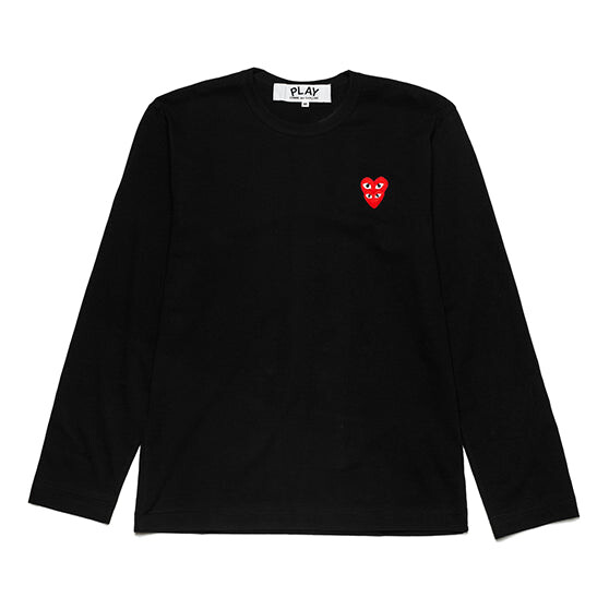 Футболка long sleeve t-shirt red family heart 'black' Comme Des Garcons Play, черный
Футболка long sleeve t-shirt red family heart 'black' Comme Des Garcons Play, черный